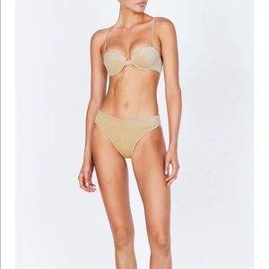 Gold Triangl bikini